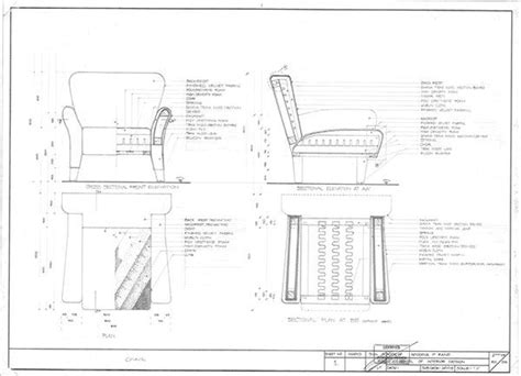 Hand Drafted Furniture Design Techniques