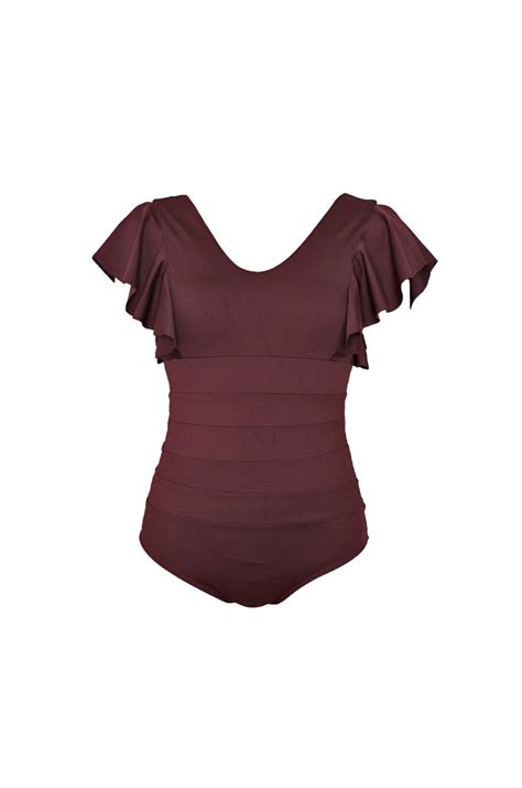 Ruby One Piece Aubergine Pinksalt