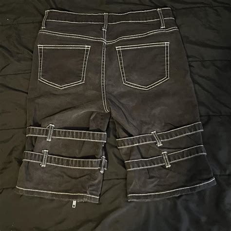 Hot Topic Mens Double Buckle Zipper Gothic Depop