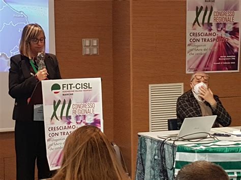 Daniela Rossi Riconfermata Al Vertice Della Fit Cisl Marche Cisl Marche