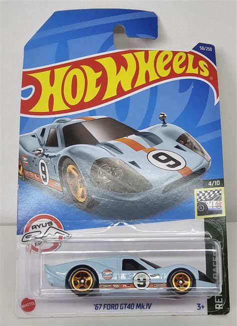 Hot Wheels Gulf Ford Gt Mk Iv Hobbies Toys Toys Games On Carousell