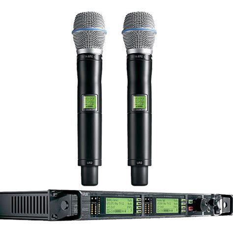 Shure UHF R Professional Diversity Wireless UR24D BETA87A X1 B H