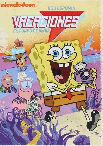 Bob Esponja Vacaciones En Fondo De Bikini Dvd Pel Cula Meses Sin Inter S