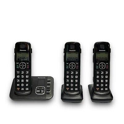 Panasonic Kx Tge Digital Answering Cordless Telephone Phone System