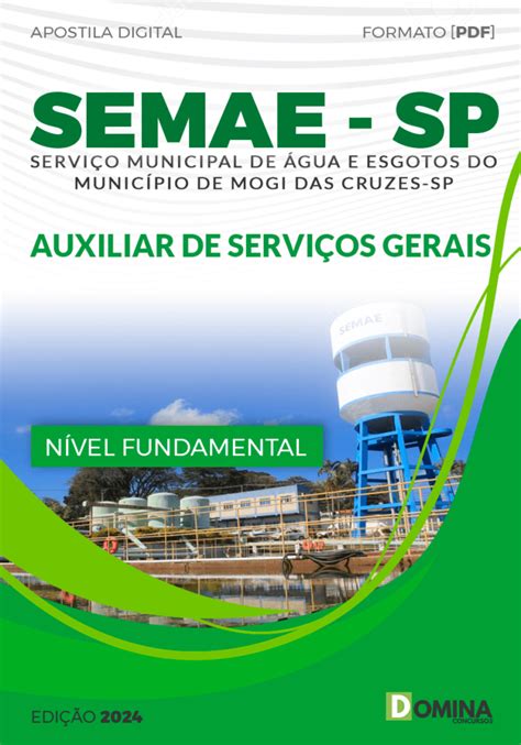 Pdf Apostila Concurso Semae Mogi Das Cruzes Sp