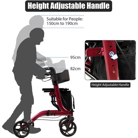 Lightweight Compact Medical Walker