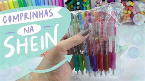 Comprinhas De Papelaria Na Shein Youtube