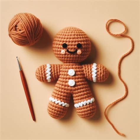 Crochet Gingerbread Man Amigurumi Idea The Amigurumi