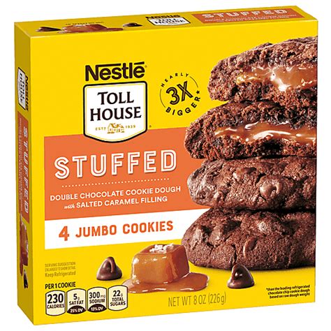 Toll House Cookies Stuffed Jumbo 4 Ea Shop Edwards Food Giant