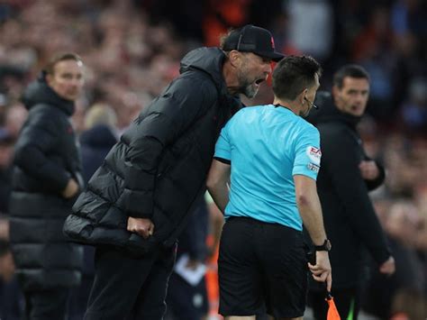 Jurgen Klopp I Went Over The Top In Red Card Incident Sports Mole