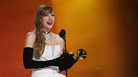 "Mind blown": Taylor Swift makes Grammys history with fourth album of ...