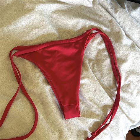 Red Bikini SIZE AU XS S Brandnew Condition Depop