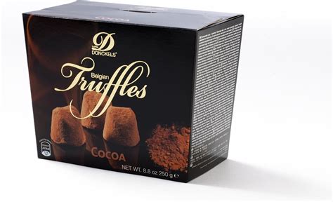 Donkles Belgian Cocoa Dusted Truffles 250 G Pack Of 3 Uk Grocery