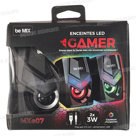 Enceinte Gamer Pro X W Ht Be Mix Aswak Delivery Livraison