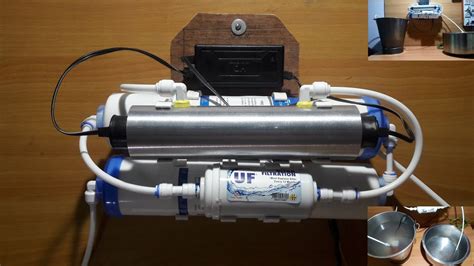 Homemade UV + UF (4 stage) water purifier for tap water- very effective ...