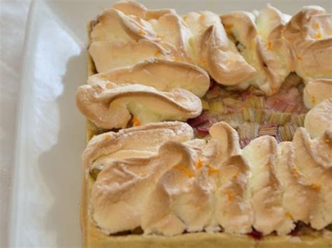 Tarte Rhubarbe Orange De Christophe Felder Recette Par Une Aiguille