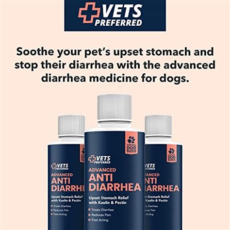 Vets Preferred Dog Anti Diarrhea Liquid Dog Diarrhea Relief With