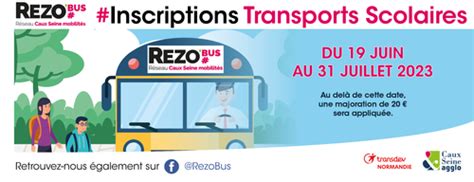 Inscriptions Transports Scolaires R Zobus