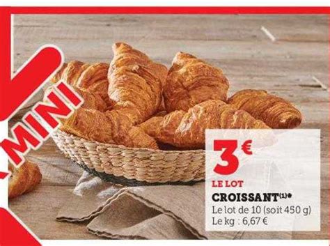 Promo Croissant Chez Super U Icataloguefr