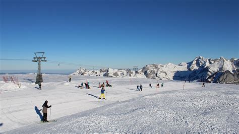 Bergbahnen Wildhaus Gamserrugg Mit Blick Zum S Ntis Und Schafberg