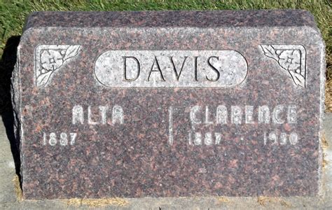 Clarence Orville Davis 1887 1950 Find A Grave Memorial