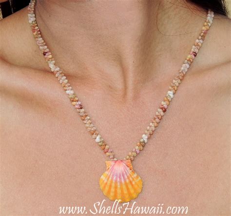 Kahelelani And Sunrise Shell Jewelry By Janjira Hawaiian Shell Leis