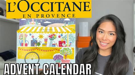 UNBOXING THE L OCCITANE ADVENT CALENDAR EVERYTHING IN THIS IS USEFUL