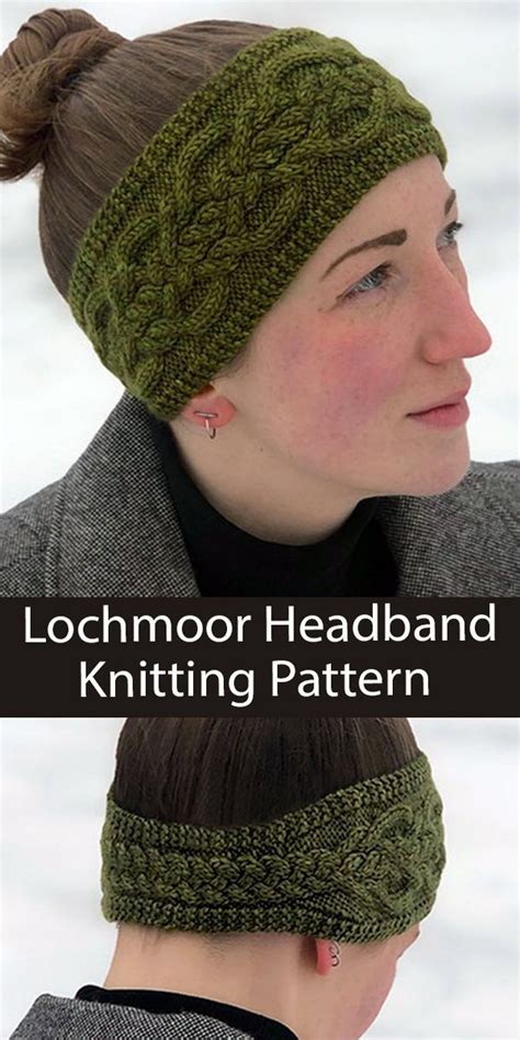 Headband Knitting Pattern Lochmoor Headband Cable Earwarmer Artofit