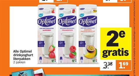 Alle Optimel Drinkyoghurt Pakken Aanbieding Bij Albert Heijn