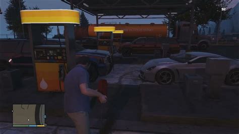 Gta V Gas Station Explosion And Blow Up Cars And Truck Part 2 Youtube