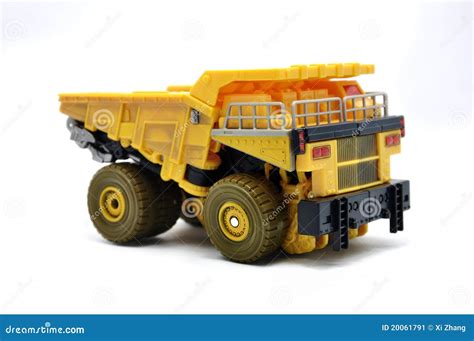 Toy Dump truck stock image. Image of dump, transportation - 20061791