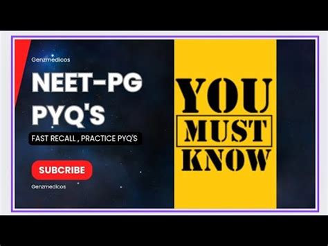 Neet Pg Previous Year Questions Pyq S Practice Part Neetpg Pyq