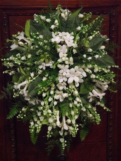 Teardrop Bridal Bouquet Made With Lily Of The Valley Stephanotis With