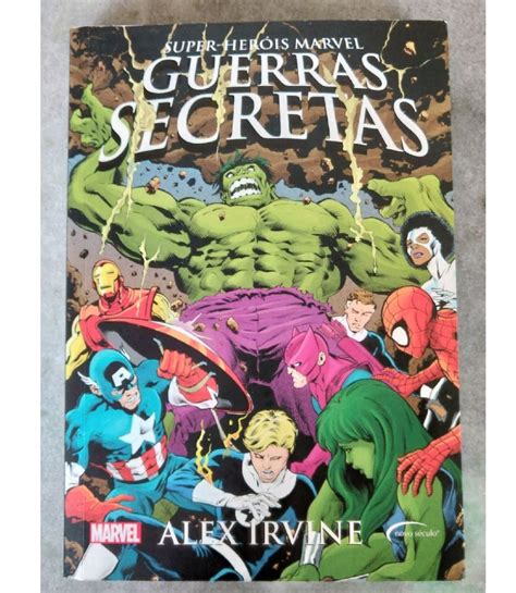 Marvel Guerras Secretas Alex Irvine Livro Novo S Culo Usado