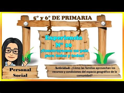 C Mo Las Familias Aprovechan Los Recursos Y Condiciones Del Espacio