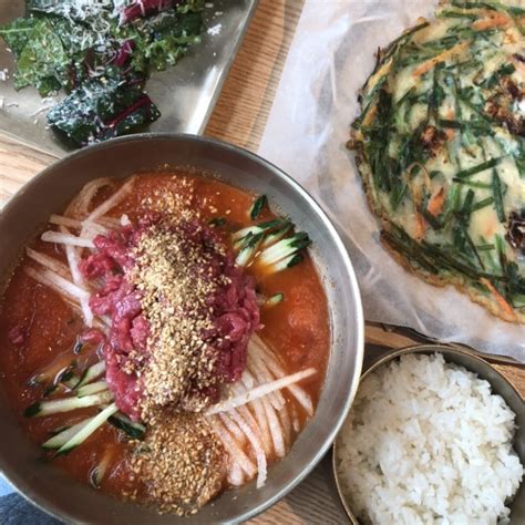 거제시 맛집 시원한 한우 육회 물회가 맛있는 거제집 네이버 블로그