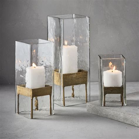 West Elm Candle Holder Small Aptdeco