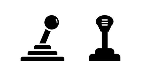 Premium Vector Gear Stick Icon Glyph Style Gear Stick Fill Icon