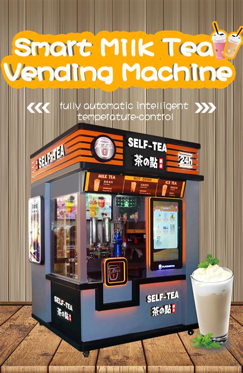 Boba Milk Tea Vending Machine Soda Fountain Drink Vending Machine