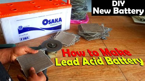 How To Make New Lead Acid Battery At Home 220Ah Lead Acid Battery