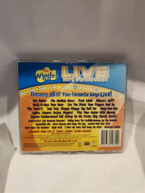 THE WIGGLES LIVE Hot Potatoes CD With Booklet Original Wiggles PicClick AU