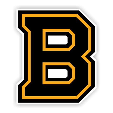Boston Bruins B Precision Cut Decal Sticker