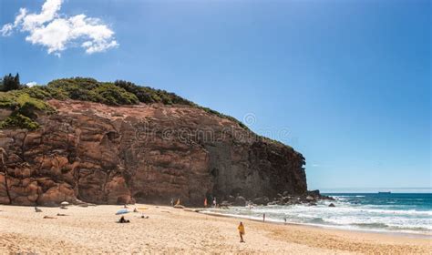 Redhead Beach New South Wales Australia Editorial Image Image Of