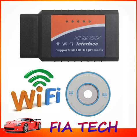 Купить адаптер WiFi elm327 беспроводной obd obd2 Авто сканер инструмент ...