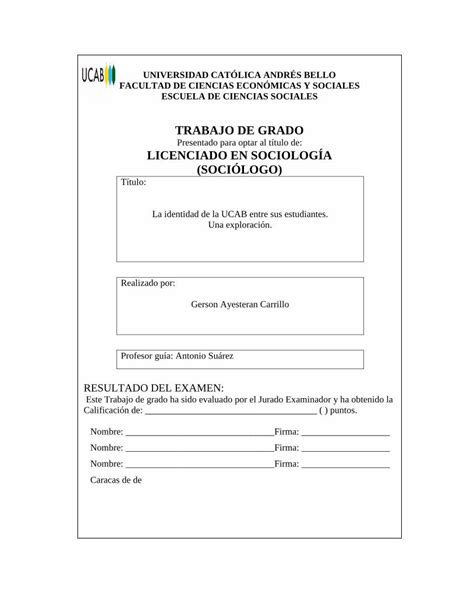 PDF TRABAJO DE GRADO LICENCIADO EN SOCIOLOGÍA SOCIÓLOGO w2 ucab edu