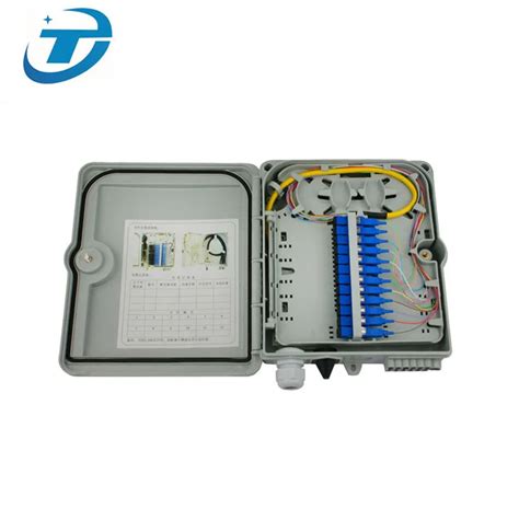 Ftth Indoor Outdoor Wall Mount Core Port Fiber Optic