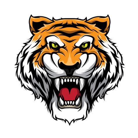 Tiger Mascot Clipart