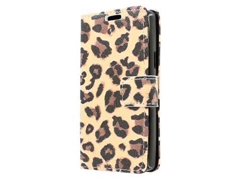 Leopard Book Case Hoesje Voor Lg Joy Kloegcom Nl