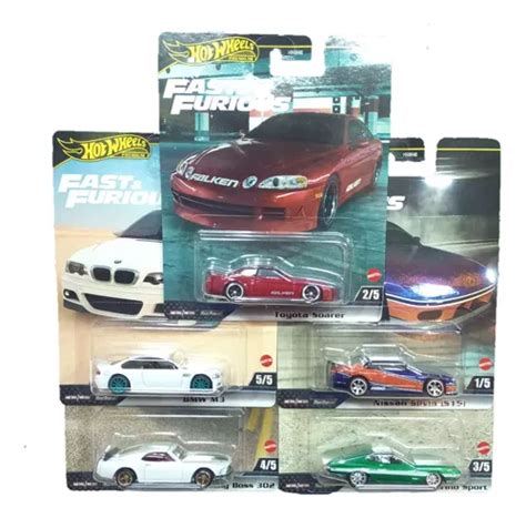 Set De Miniaturas Velozes E Furiosos Hot Wheels Premium