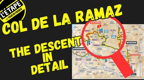 L Etape Du Tour 2023 Col De La Ramaz Full Descent Cycling French